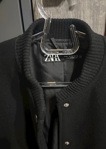 Zara Kaşe Bomber Ceket - Görsel 4