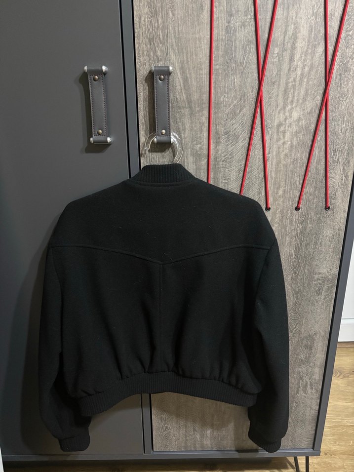 Zara Kaşe Bomber Ceket - Görsel 3