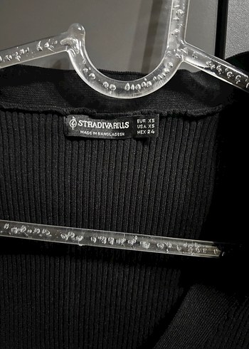 Stradivarius Siyah Hırka - Görsel 4