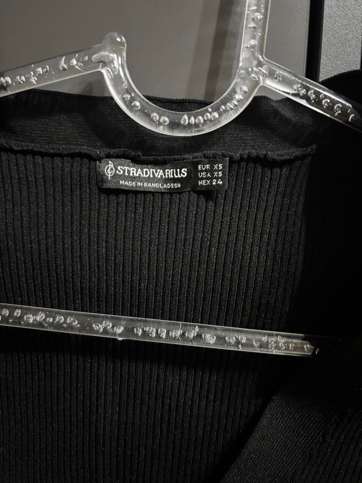 Stradivarius Siyah Hırka - Görsel 4