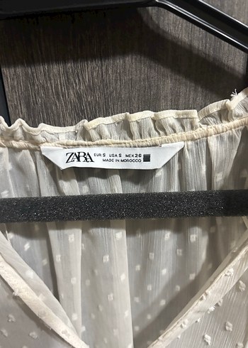 Zara Şifon Bluz - Görsel 5