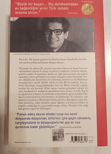  Beden Cevdet Bey ve Oğulları Orhan Pamuk 