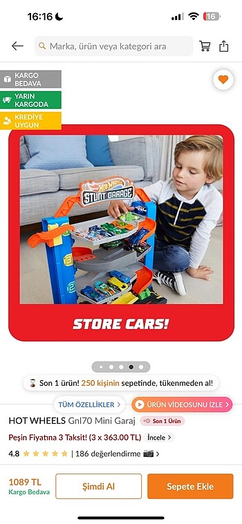  Hot wheels mini garaj