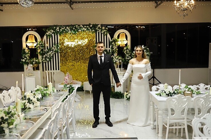 Vakko HOUSE OF ZARİF NİŞAN ELBİSESİ