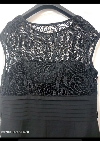 siyah diz altı abiye elbise - Görsel 4