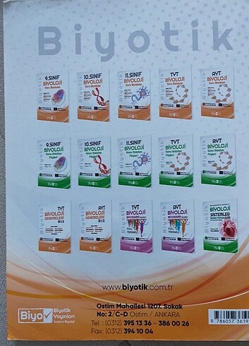 Beden 11. sınıf biyotik biyoloji soru Bankası