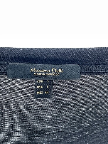 s Beden siyah Renk Massimo Dutti Bluz %70 İndirimli.