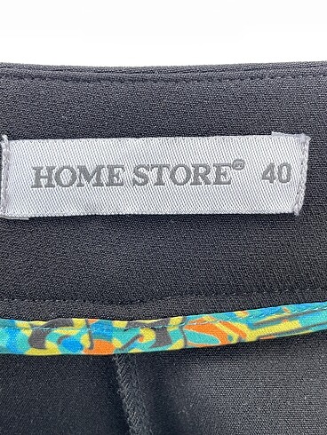 40 Beden siyah Renk Home Store Düz Kesim %70 İndirimli.
