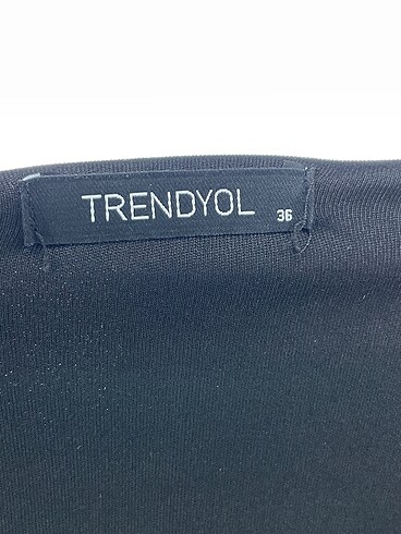 36 Beden siyah Renk Trendyol & Milla Kısa Elbise %70 İndirimli.