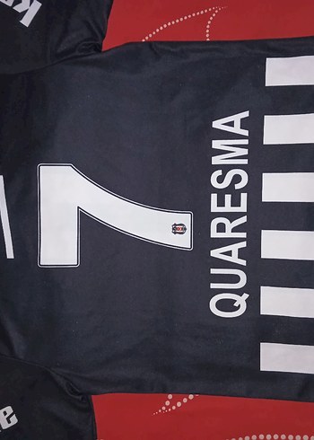 Beşiktaş Adidas V Yaka Siyah Beyaz Forma - Görsel 2