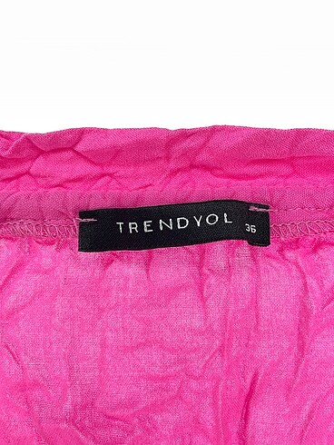 36 Beden pembe Renk Trendyol & Milla Kısa Elbise %70 İndirimli.
