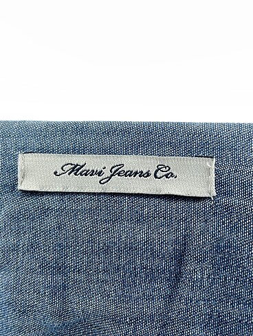 s Beden lacivert Renk Mavi Jeans Gömlek %70 İndirimli.