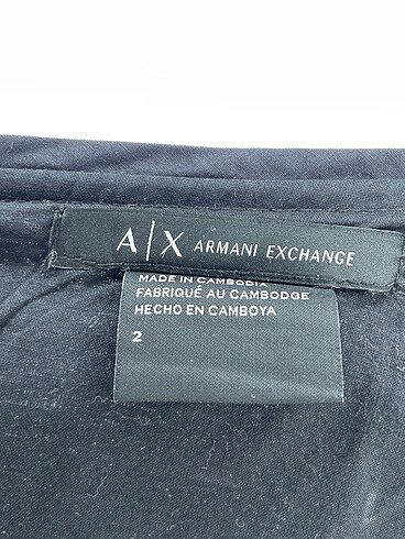 m Beden siyah Renk Armani Exchange Uzun Tulum %70 İndirimli.
