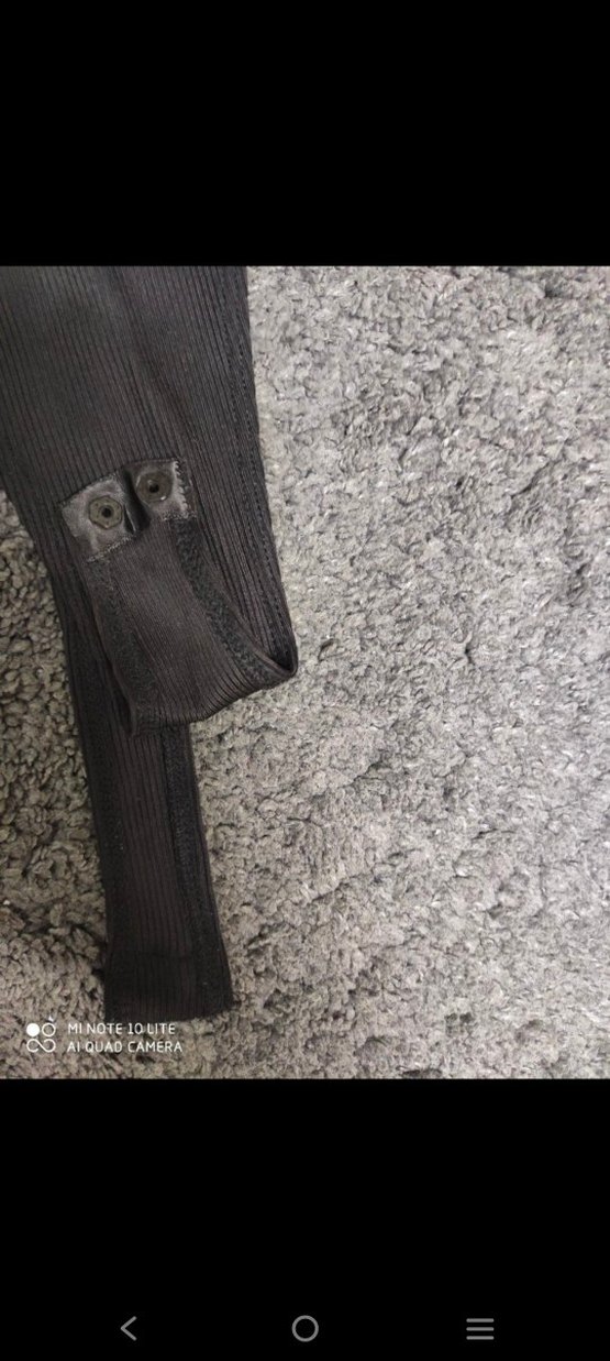 Beyaz İnce Askılı Monokini mayo - Görsel 4