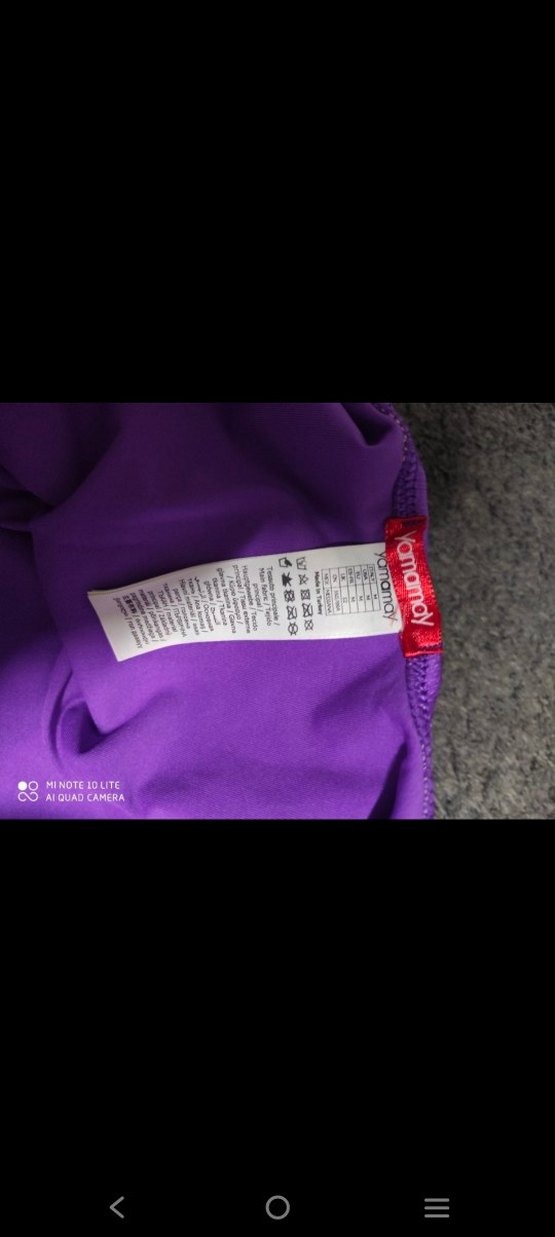 Parlak Mor Kadın Spor Mayo - Görsel 4