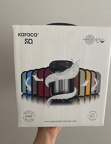 Karaca Çelik Hazneli Kahve Makinesi