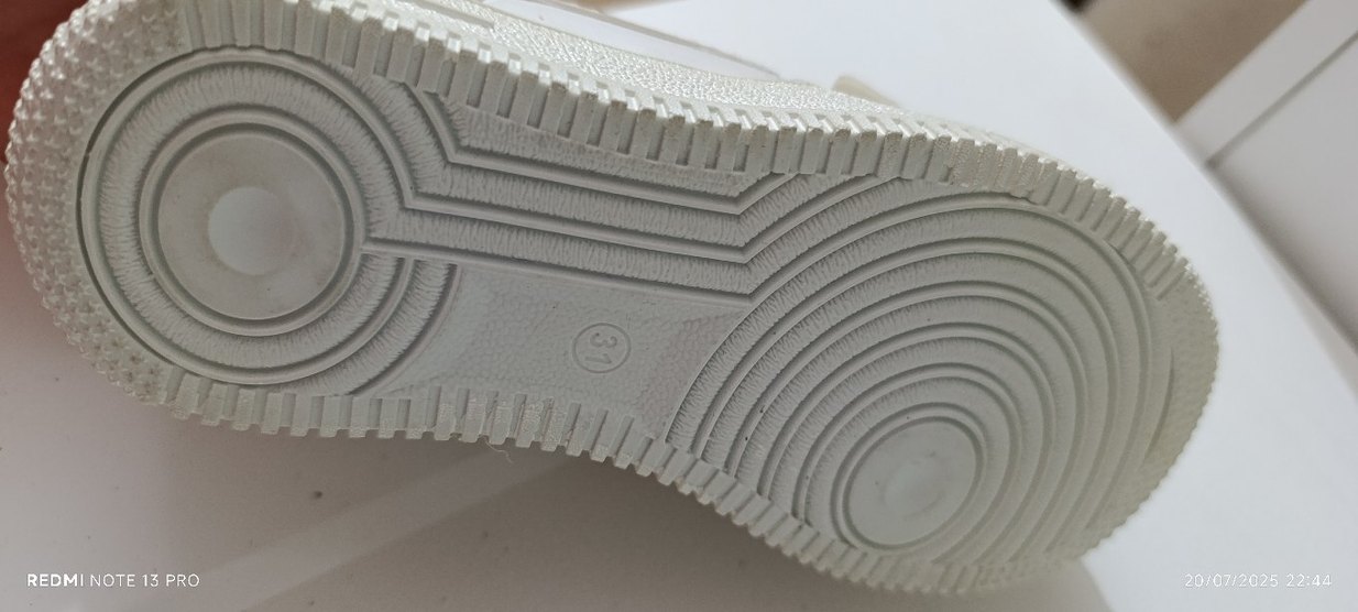 Beyaz Erkek Çocuk Spor Ayakkabı Velcro A3 31 - Görsel 4