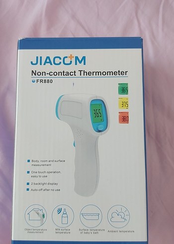 JIACCM Temassız Dijital Termometre FR880