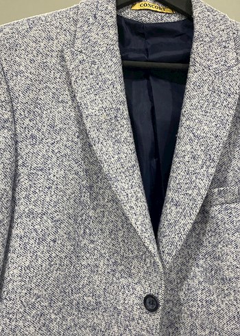 Gri Düğmeli Erkek Midi Ceket - Görsel 2