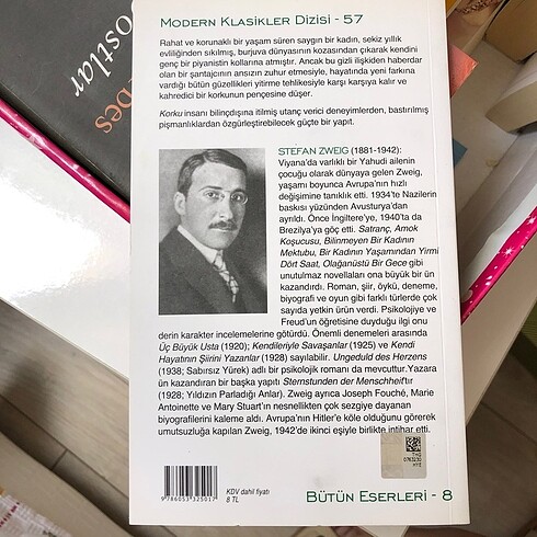 Beden Korku stefan zweig