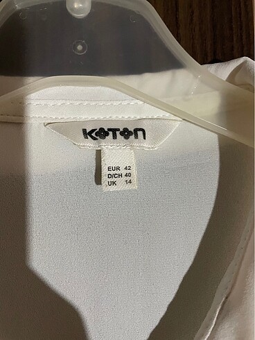 40 Beden Koton şifon gömlek