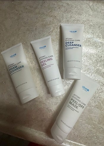 Atomy Evening Care 4'lü Yüz Temizleme Seti - Görsel 2