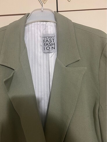 xl Beden yeşil Renk Blazer ceket