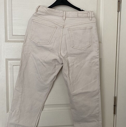 38 Beden ten rengi Renk Mom Jean