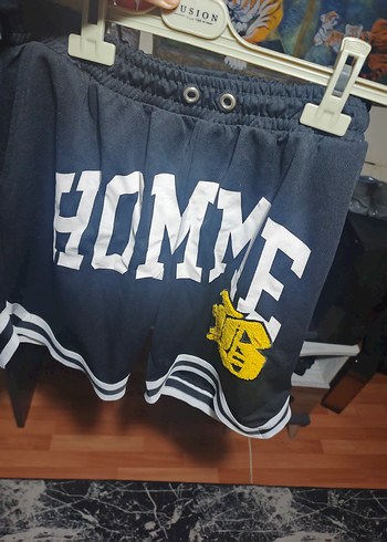 Erkek Mini Mavi Street Wear Şort - Görsel 2