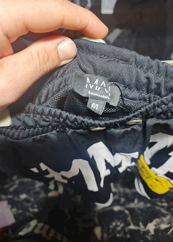 Erkek Mini Mavi Street Wear Şort - Görsel 5