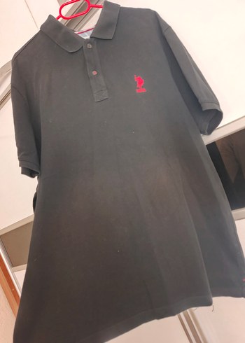 Siyah Erkek Polo Tişört Velcro Detaylı - Görsel 5