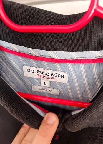 Siyah Erkek Polo Tişört Velcro Detaylı - Görsel 3