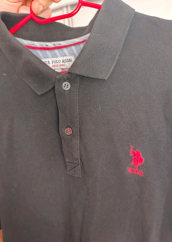 Siyah Erkek Polo Tişört Velcro Detaylı - Görsel 4