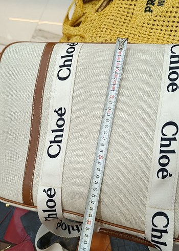 Beden beyaz Renk Chloe el çantası omuz Kemerli