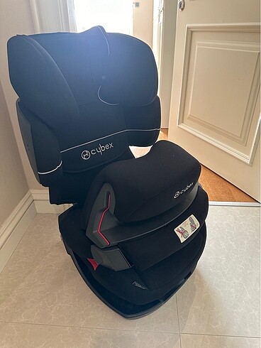 Diğer Cybex Pallas 2 Fix 9-36 Oto Koltuğu Pure Black Orjinal
