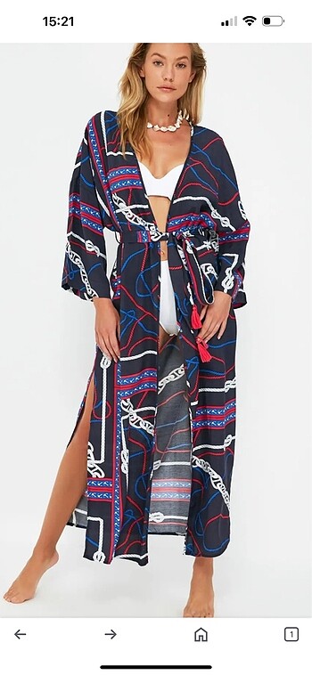 Maxi kimono