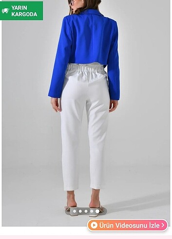 34 Beden Blazer ceket crop