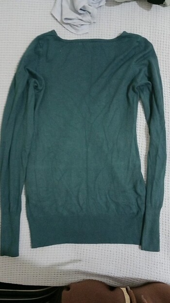 Bershka V yaka triko kazak bluz