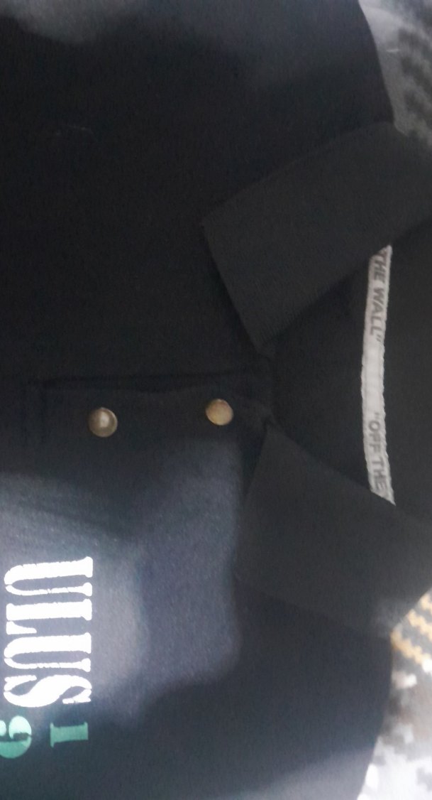 Siyah Erkek Baskılı Polo Tişört - Görsel 2