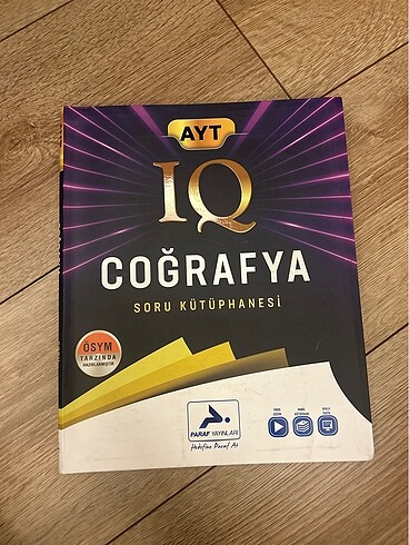 paraf yayınları IQ coğrafya soru bankası