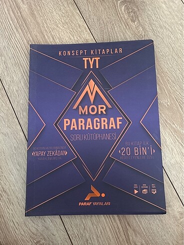 paraf yayınları mor paragraf soru kütüphanesi