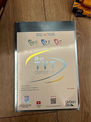 345 yayınları TYT fizik denemesi