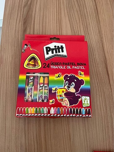 Pritt 24 pastel boya