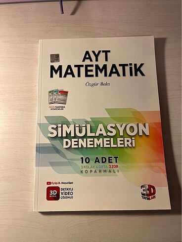 3d ayt matematik deneme
