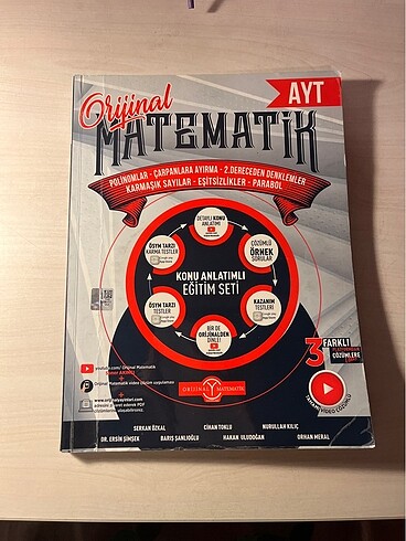 orijinal ayt matematik fasikül