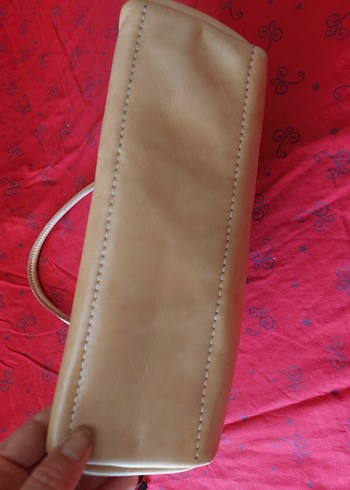 El işi Bej Deri Kadın Çanta
(deri cüzdan hediyeli) - Görsel 7