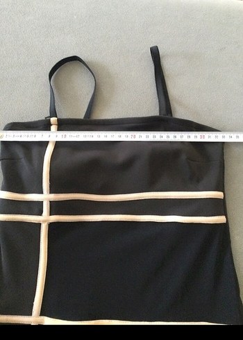 Drapeli Siyah Uzun Kollu Bluz - Görsel 5