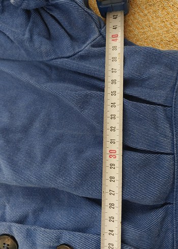 Twist Mavi Düğmeli elbise - Görsel 5