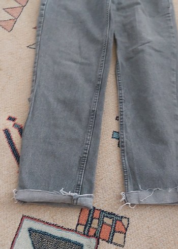 Gri Kadın Denim Pantolon - Görsel 3