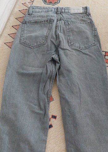 Gri Kadın Denim Pantolon - Görsel 2